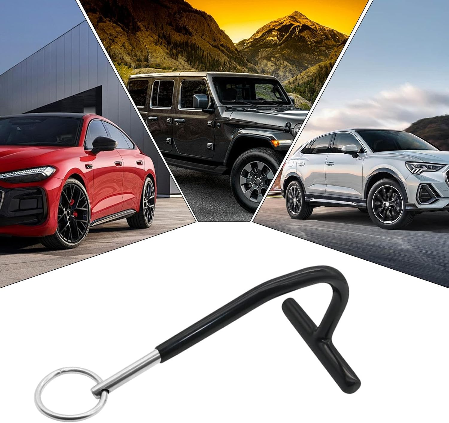 Dent Remover | Auto Dent Puller Kit,Leverage Accessories Equipment Pullers T-Lever Rod Hanger Extractor for Fridge Automotive Shop Garage Bumper image number 4