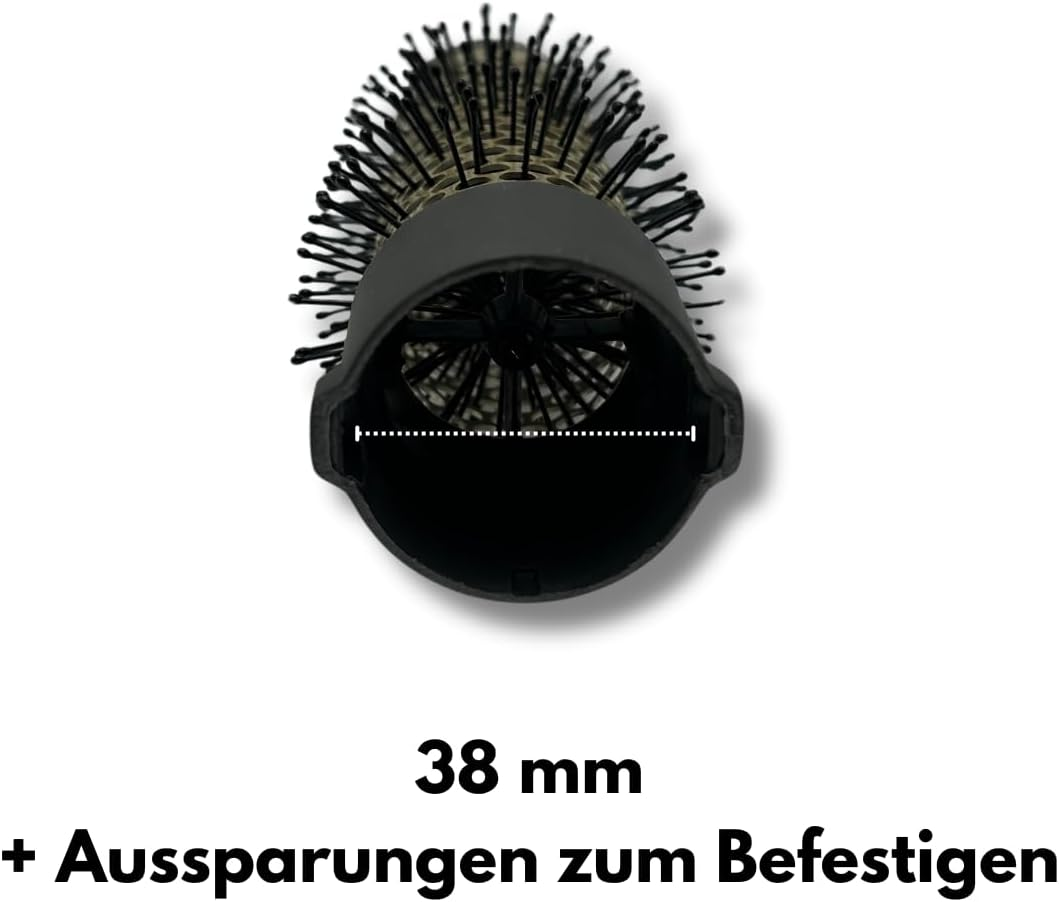 38 Mm Diameter Brush Compatible With/Replacement Part for Babyliss 11801351 for AS135E Curling Iron Hot Air Brush Replacement Part