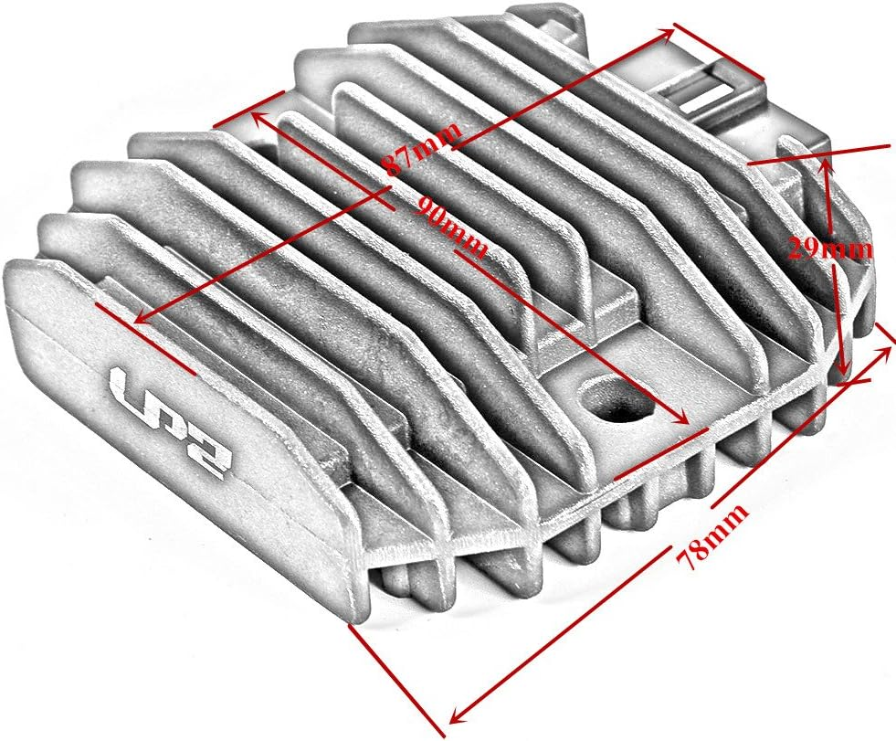 For Yamaha YZF R6 1997-2002 R1 1999-2001 Motorbike Accessories Regulator Rectifier Black image number 2