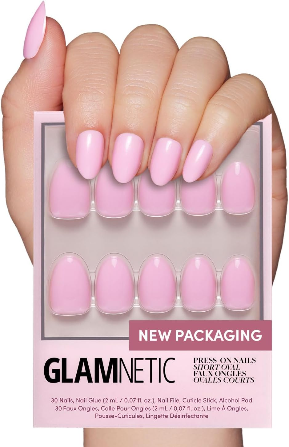 Glamnetic Press on Nails - Think Pink image number 2