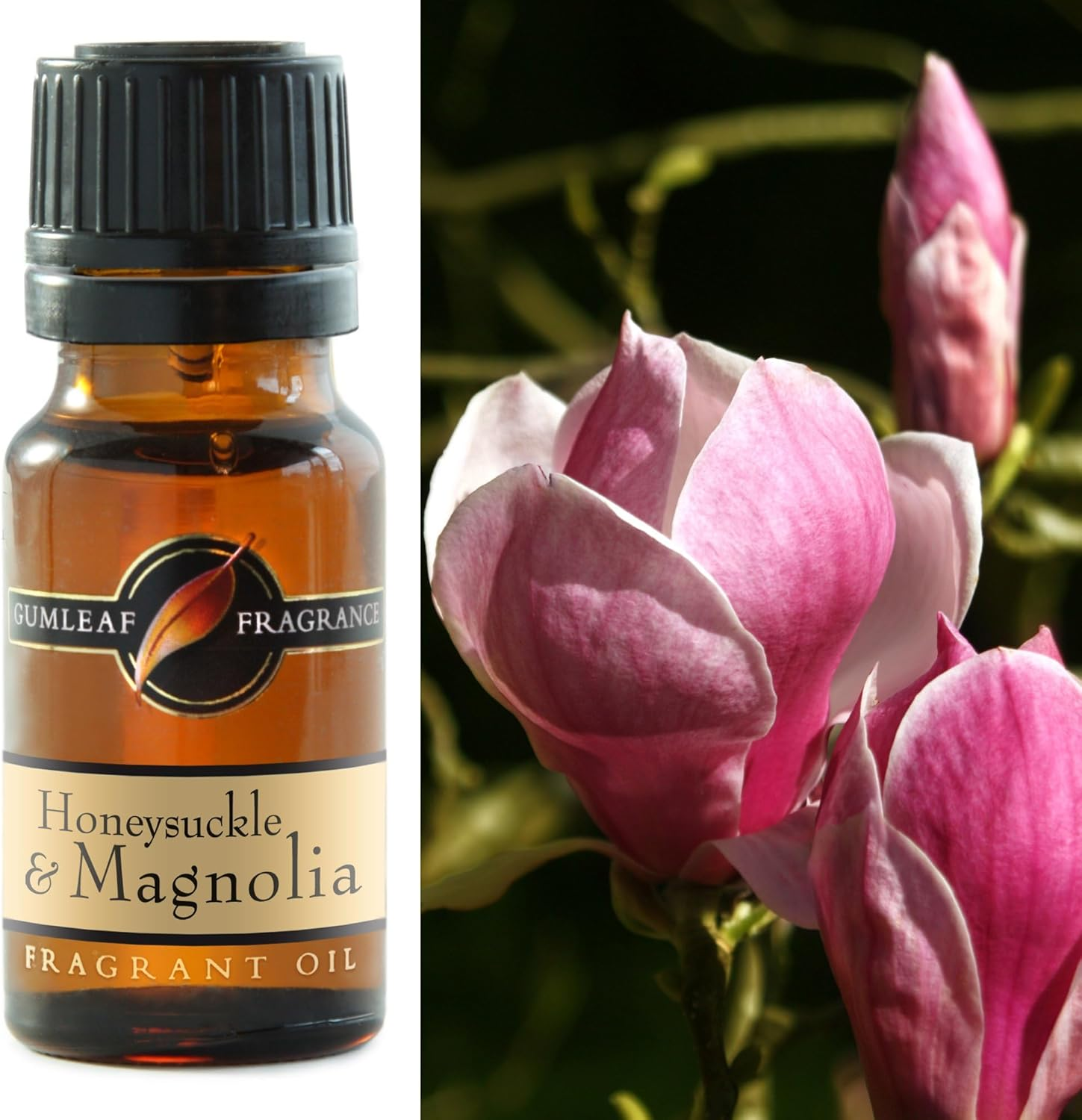 Honeysuckle & Magnolia Fragrant Oil - 10Ml, Cruelty Free & Vegan, Phthalate-Free Fragrance image number 2
