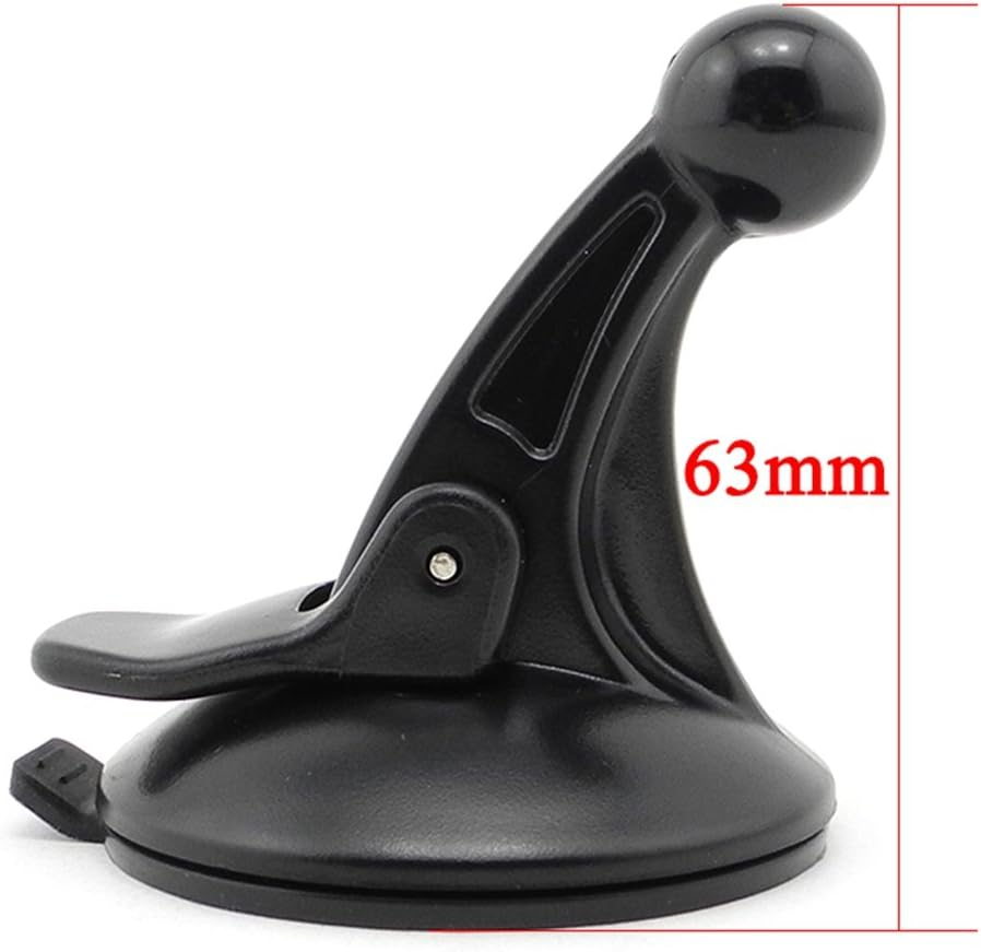 Isaddle CH-159 Mini Suction Cup Mount Holder for Garmin GPS Nuvi Drive Drivesmart Series with 17Mm Swivel Ball Mounting Pattern image number 2