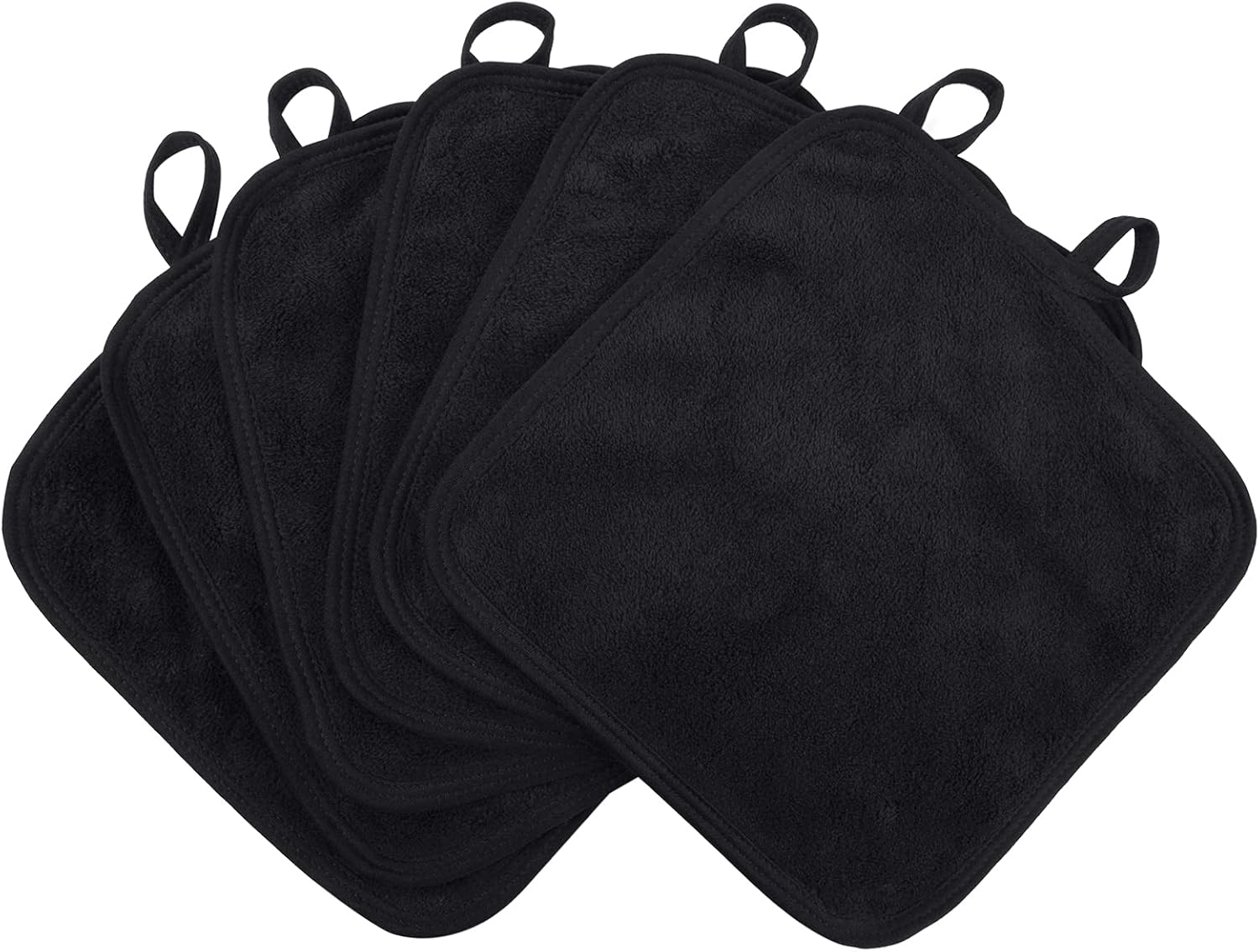 SUNLAND Microfiber Face Makeup Remover Cloth Reusable Facial Cleansing Towel Ultra Soft Face Washcloth