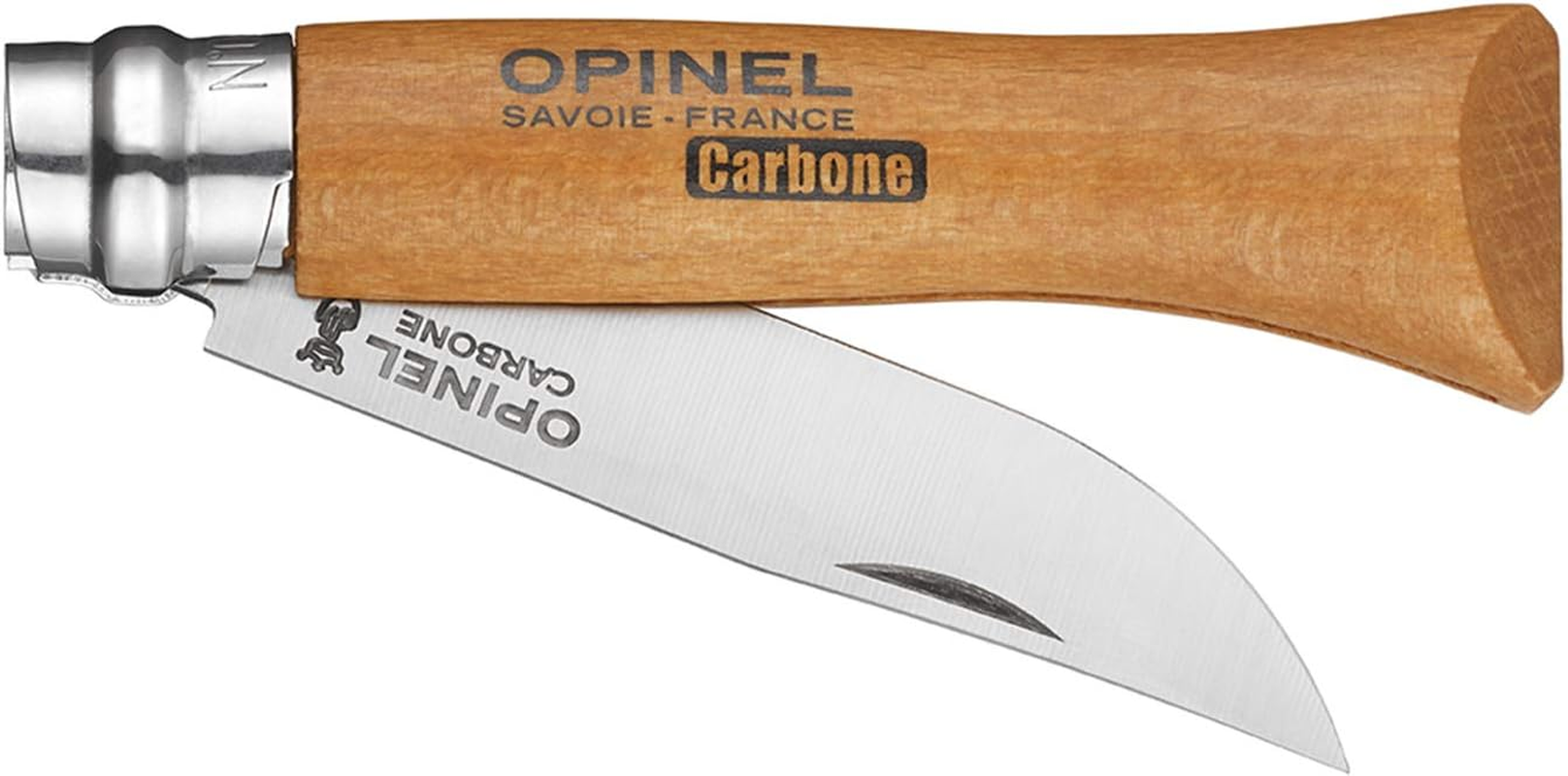 Opinel Traditional #08 Carbon Steel Folding Knife, 8.5 Cm Blade image number 2