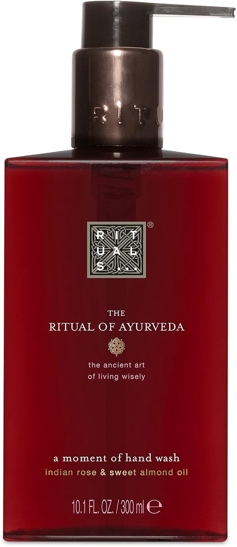 RITUALS the Ritual of Ayurveda Hand Soap 300Ml - with Indian Rose & Sweet Almond Oil - Soothing & Nourishing Properties image number 2