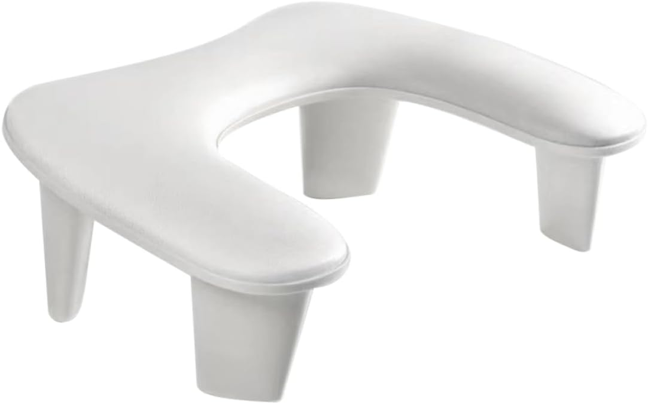 FRCOLOR U Shaped Nail Arm Rest Cushion for Nail Tech Detachable Portable Design with Tilt for Ergonomic Support for Acrylic and Various Hand Activities image number 1