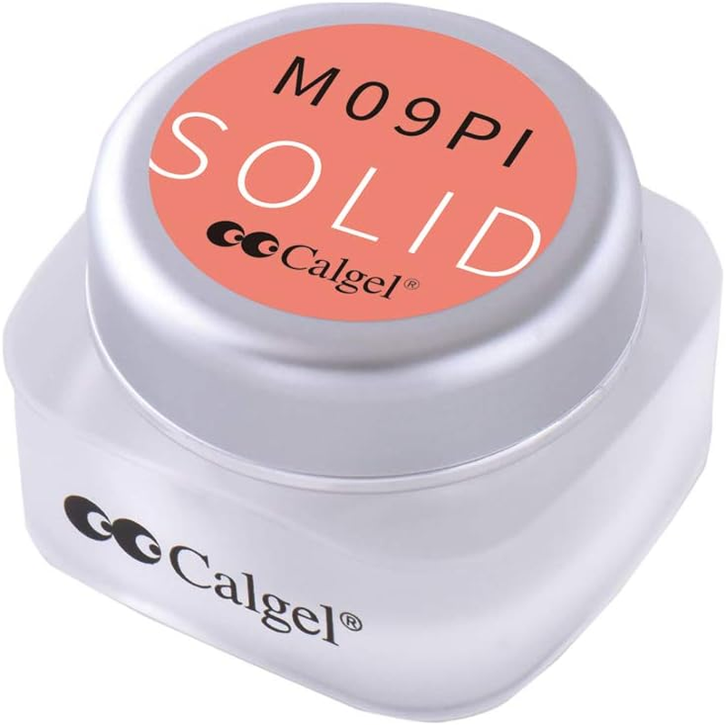 Calgel plus CGM09PI Alysam Pink, 0.1 Oz (2.5 G), Gel Nails