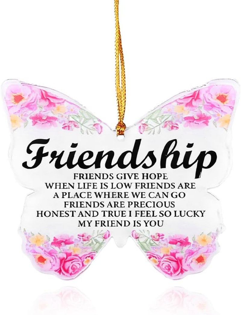 Happy New Home Ornament Housewarming Gifts for Couples Newlyweds New Apartment Christmas Ornament House Blessing Gifts Home Owners Gift Ideas Holiday Housewarming Ornament Gift House Warming Presents