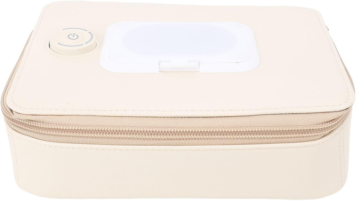 Baby Wipe Warmer, Large Capacity Wipes Dispenser, Heating Function, Diaper Wipe Warmer, for Living Room, Restaurants, Outings image number 3