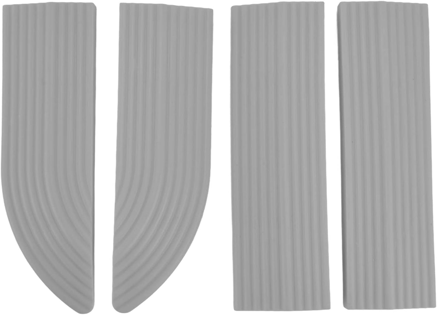 Rubber Wheelchair Threshold Strip Non Slip Threshold Ramp for Vacuum Cleaner Robot Durable Universal Door Sill for Sweepers, Electric Scooters, with Accessories & Parts