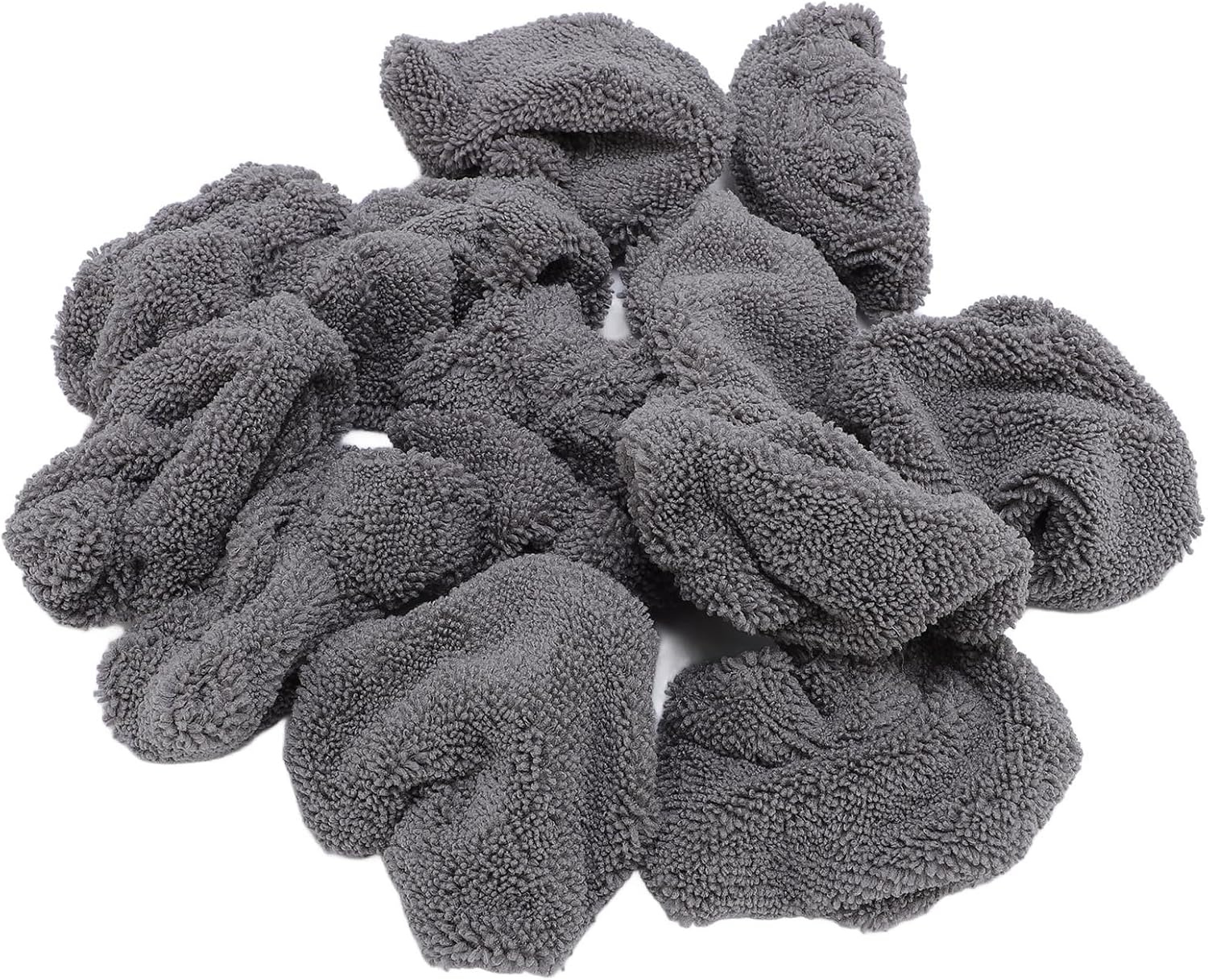 12Pcs Window Cleaning Robot Replacement Pads, round Reusable Glass Cleaning Robot Cloths, Easy to Install and Remove, Automatic Window Cleaning Robot Pad for Home and Commercial image number 2