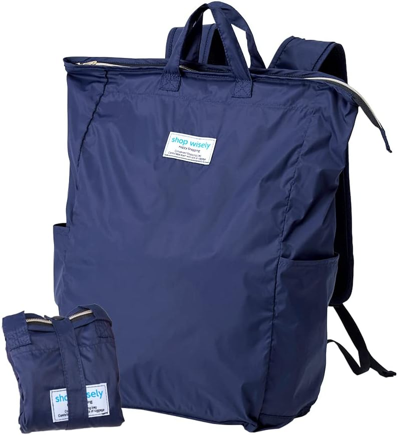 Aimedia Eco Bag, Backpack, Foldable, Compact, Bag, Backpack, Eco Backpack, Unisex