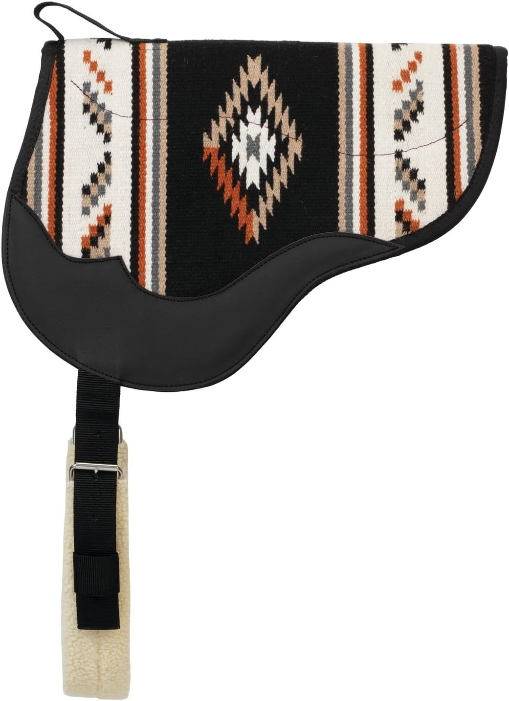 Weaver Leather Wool Blanket Top Bareback Pad, 21" L X 35" W - 1" Thick