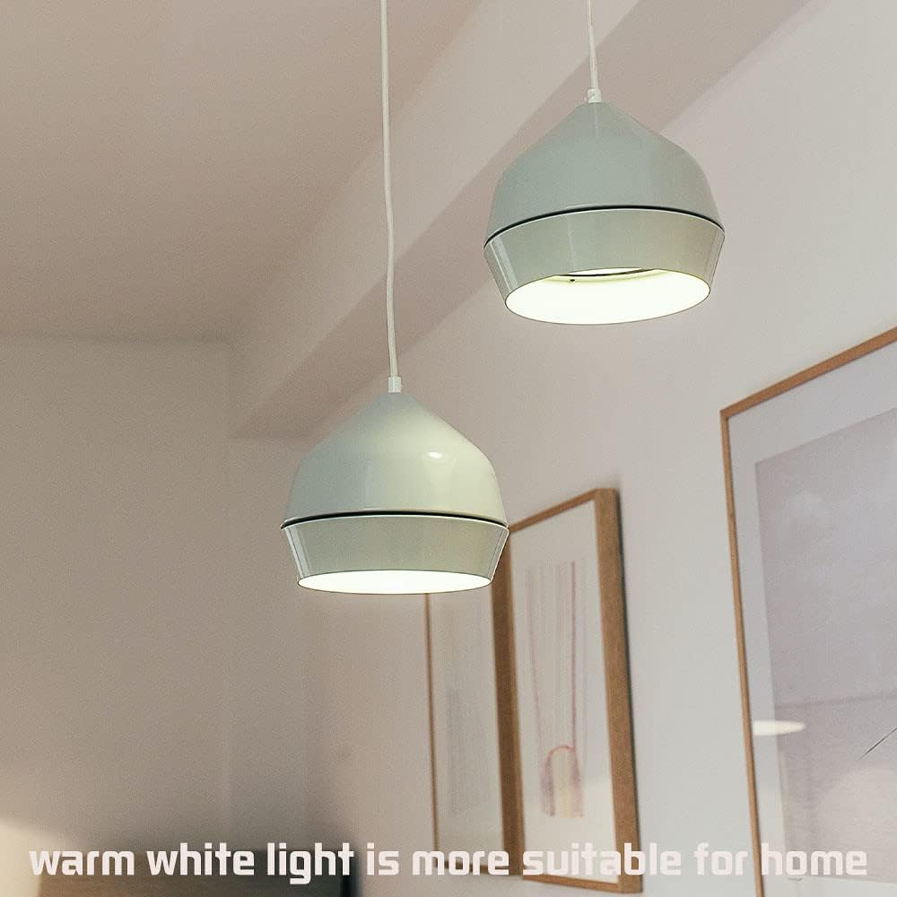 FEILEMAN E27 LED Light Bulb Edison Screw, 13W 1521Lm (100W Replace) Bright Warm White 3000K A60 LED Bulb, Not Dimmable Classic a Light Bulb, Pack of 6 image number 4