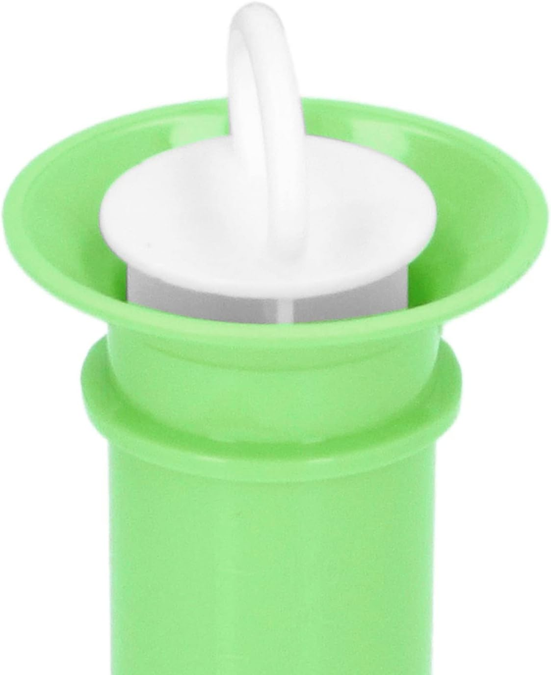 Fafeicy Baby Food Pouch, ABS Reusable Pure Color Pouches, Toddler Fruit Squeeze Puree Filler, with Leakage Proof Double Zipper(Green) image number 1