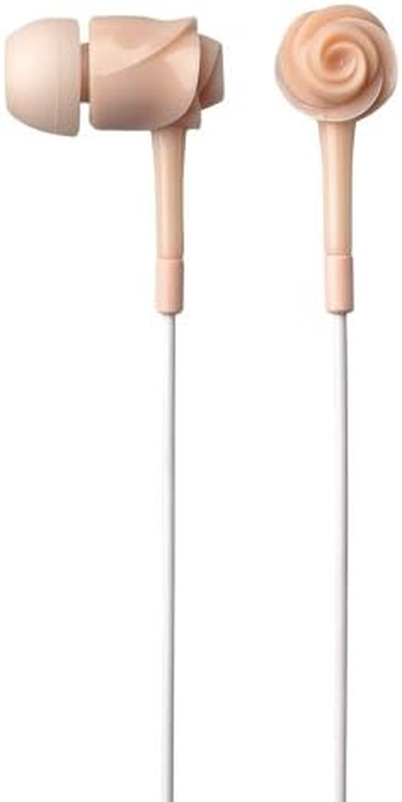 ELECOM Ear Drops Rose In-Ear Headphones Rose Flower (Purple) EHP-AIN50PU