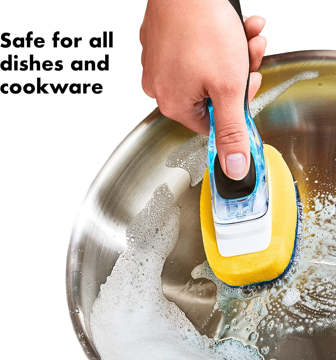 OXO Good Grips Soap Dispensing Dish Scrub Refills (Pack of 2) image number 4