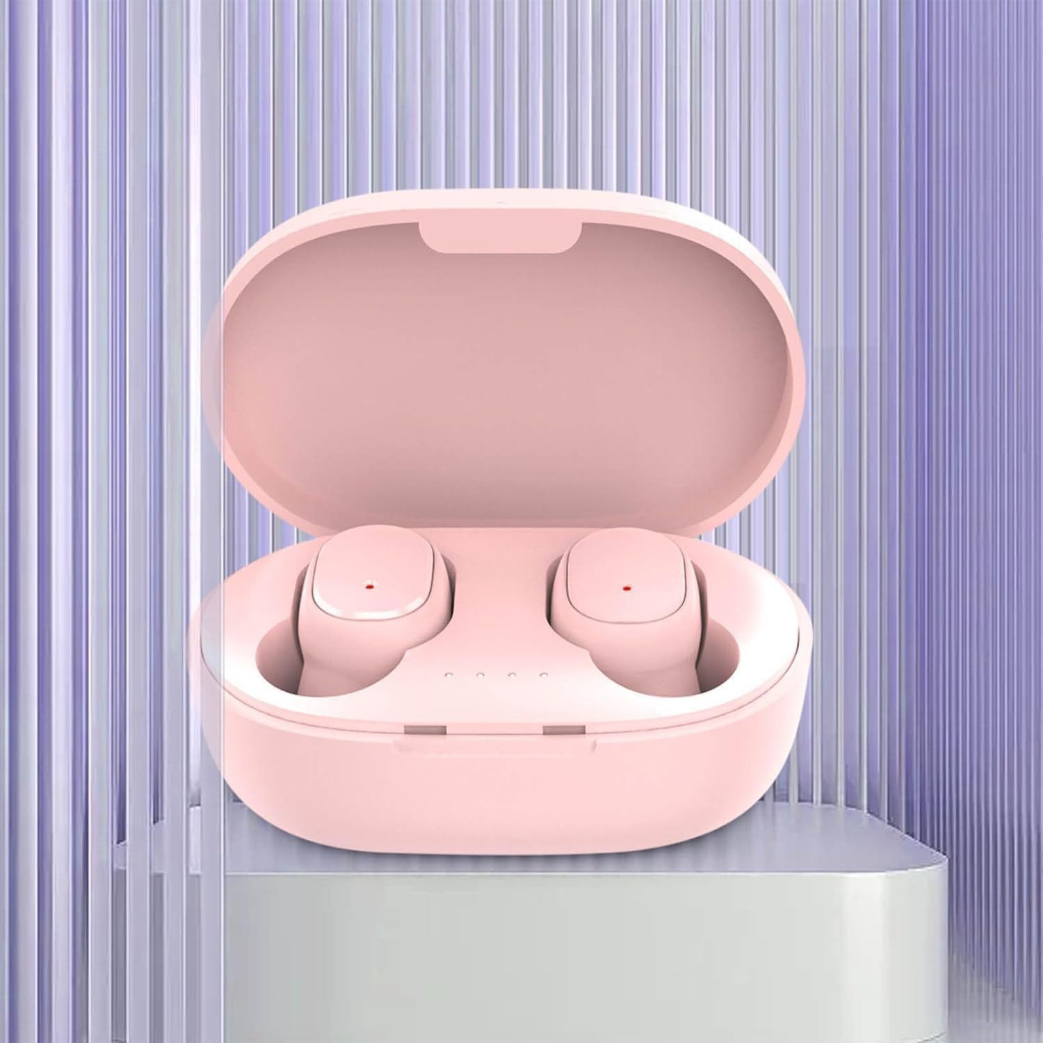 Opemg Pink Bluetooth Headphones - Wireless Earbuds - In-Ear Design Earphones - Ear Buds Headset, -Fi Sound Quality, CVC6.0 Noise Cancelling, for Bussiness Sport Travel image number 3