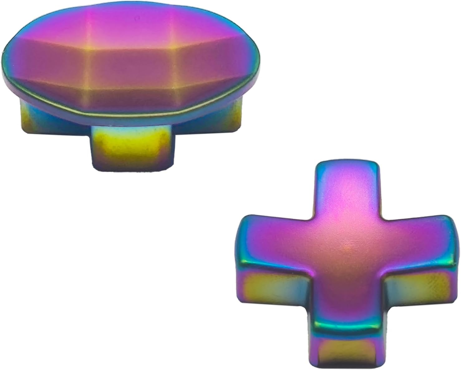 2 in 1 Metal D-Pads Set for Xbox Elite Series 2 Controller, Replacement Parts Directional Pad Button Kits for Xbox Controller Series 2 Core/Elite Series 2 Controller(Red)