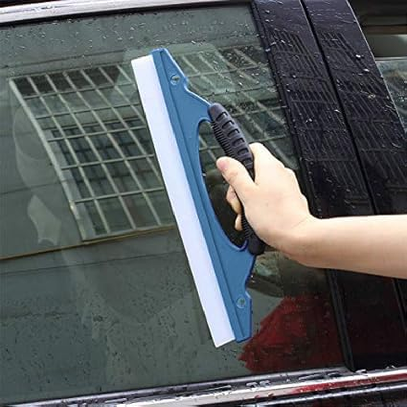 Water Blade Silicone Drying Blade Car Window Wiper Wash Clean Water Dry Cleaner Helpful Good Grips Auto Water Blade, Water Wiper Car Dryer, Shower Squeegee (Style 1, One Size) image number 1