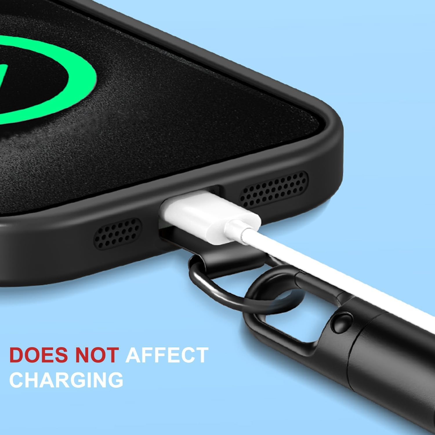 Phone Lanyard Adjustable Phone Chain Hand Wrist Strap Lanyard Universal for Keys Cameras - A-Dark Grey image number 5