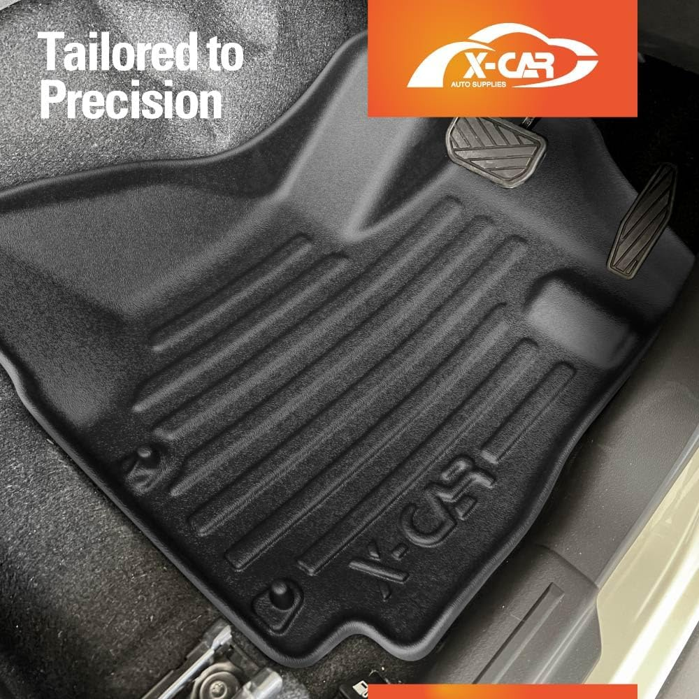 X-CAR 3D Floor Mats for Suzuki Jimny XL 5-Door Auto Transmission 2023-2025 Heavy Duty TPE Carpet Liners image number 1