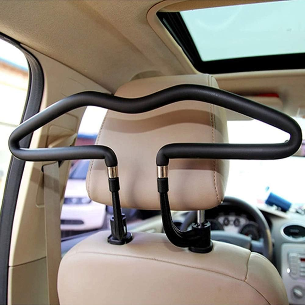 RAYWE Car Coat Hanger Headrest Back Seat Coat Hanger Multifunctional Car Hanger for Coat Suit Jacket image number 6