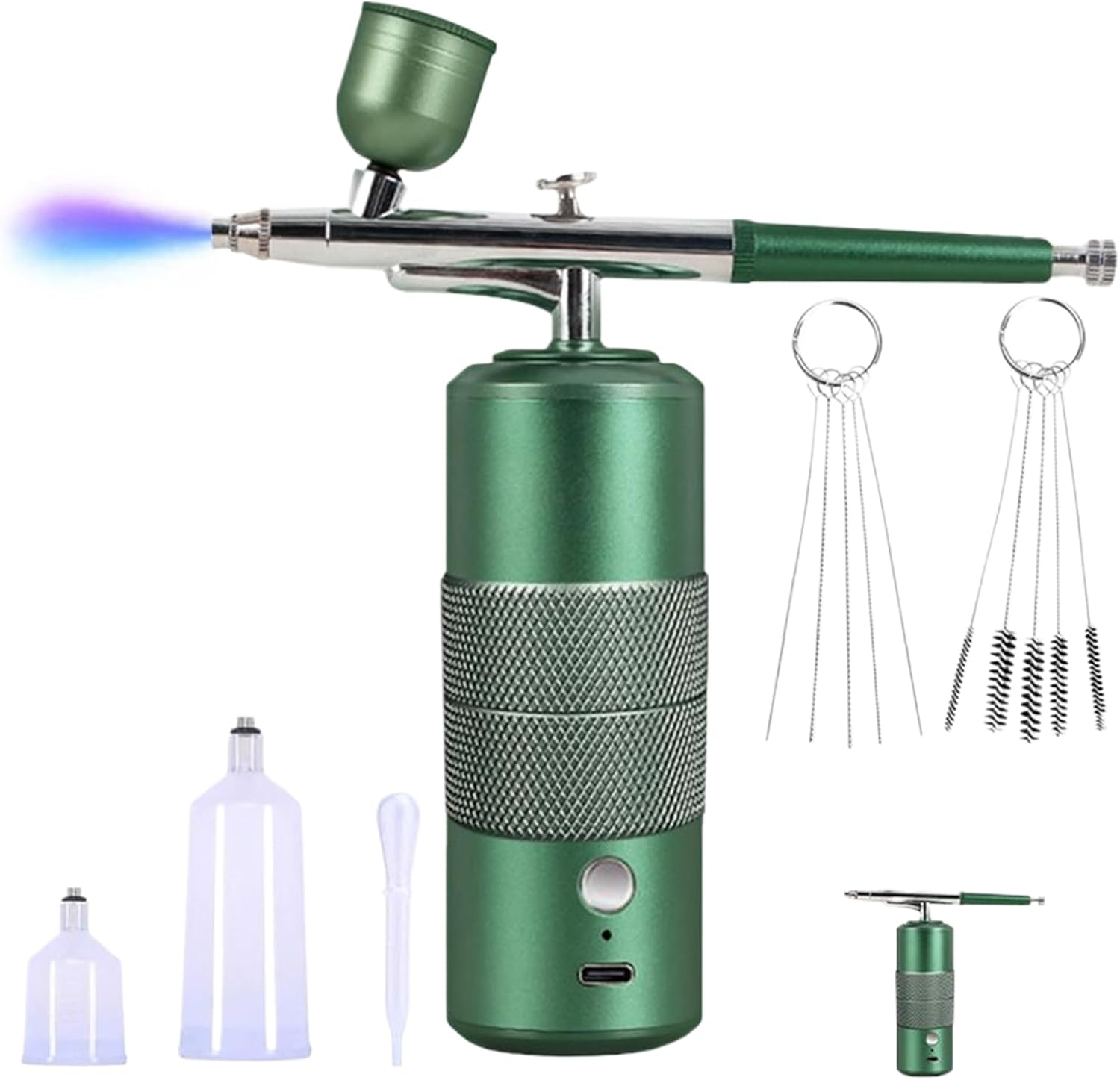 Nail Airbrush Machine | Cordless Airbrush,Painting Sprayer Set for Hair Makeup Beginner Model Cake Car Decorating Shoe Graffiti