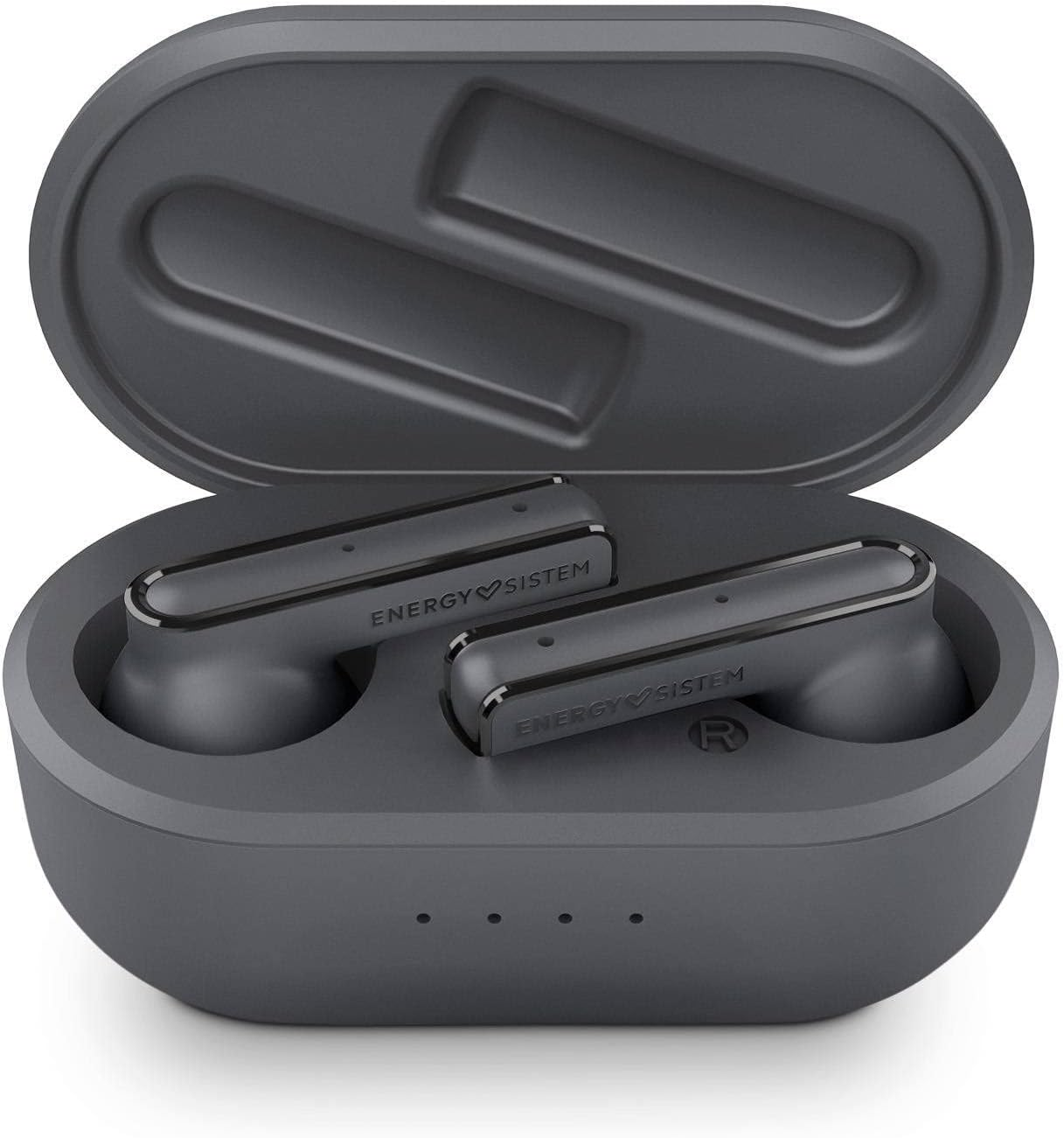 Energy Sistem Earphones True Wireless Style 4 Stone (True Wireless Stereo, Compact Design, Long Battery Life, App Tuya) - Grey - Gray image number 3
