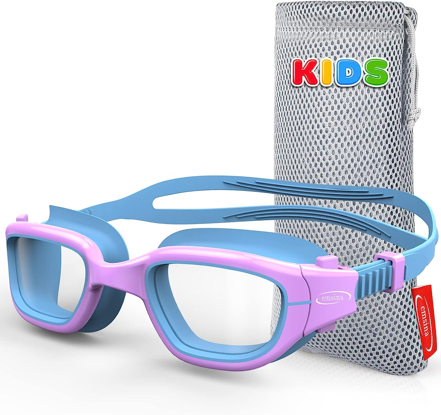 Kids Swim Goggles,Super Anti-Fog Swimming Goggles for Kids Age 7-12 Boys and Girls image number 6