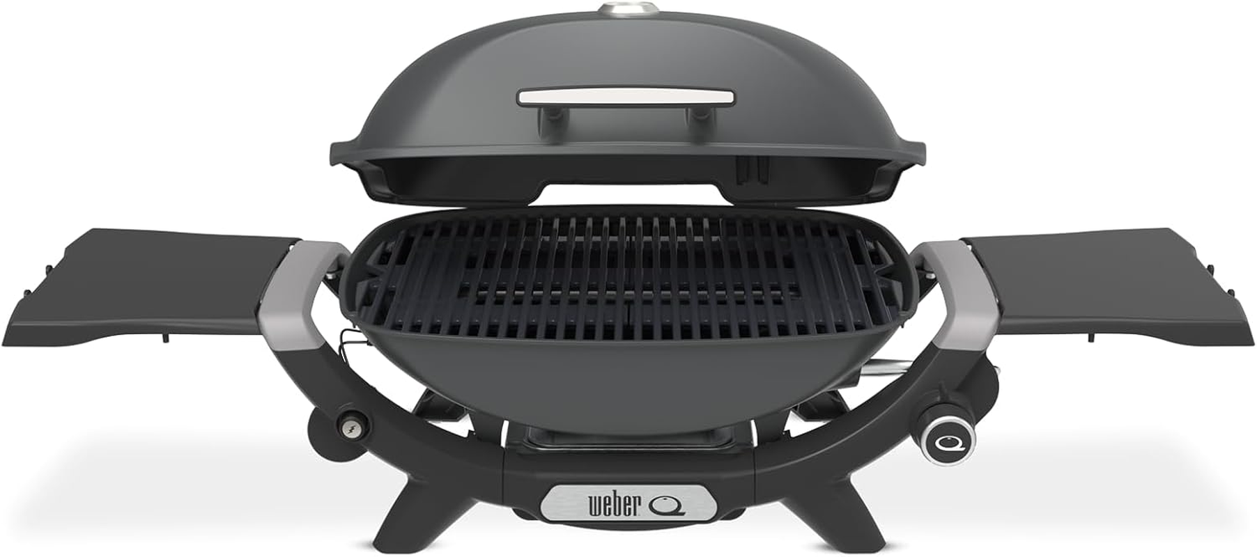 Weber Q Premium Gas BBQ (Q2200N - Latest 3Rd Generation) - LPG Charcoal Grey - Charcoal Grey image number 2