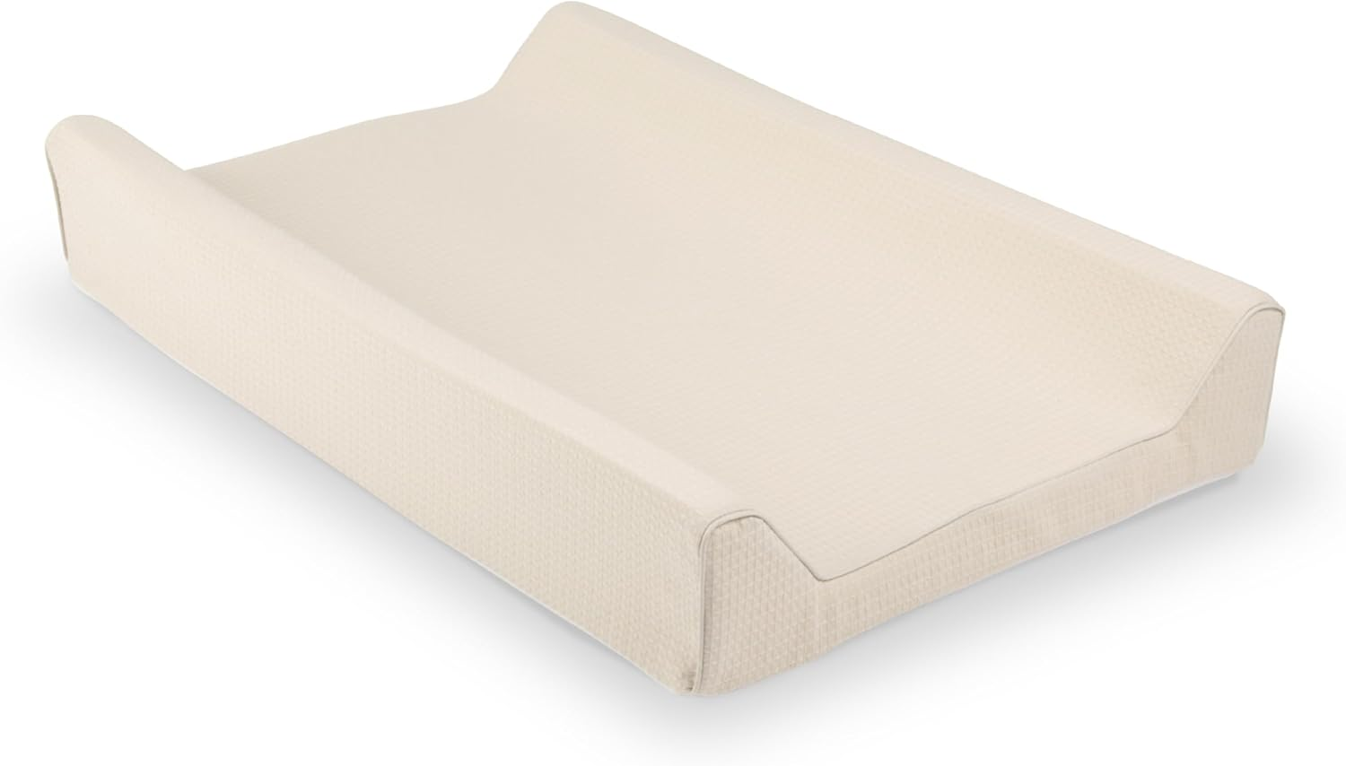 Cuddleco Baby Waterproof Natural Bamboo Memory Foam Changing Mat Pad - White