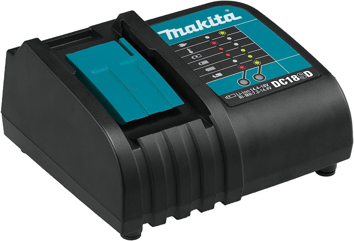 Makita DC18SD Battery Charger for Li-Ion Batteries image number 1
