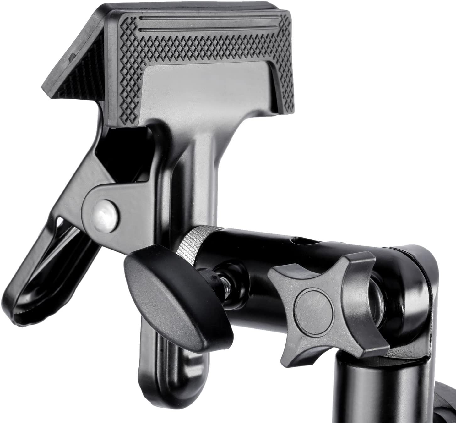 Neewer 2 PCS Photo Studio Heavy Duty Metal Clamp Holder with 5/8" Light Stand Attachment for Reflector image number 6