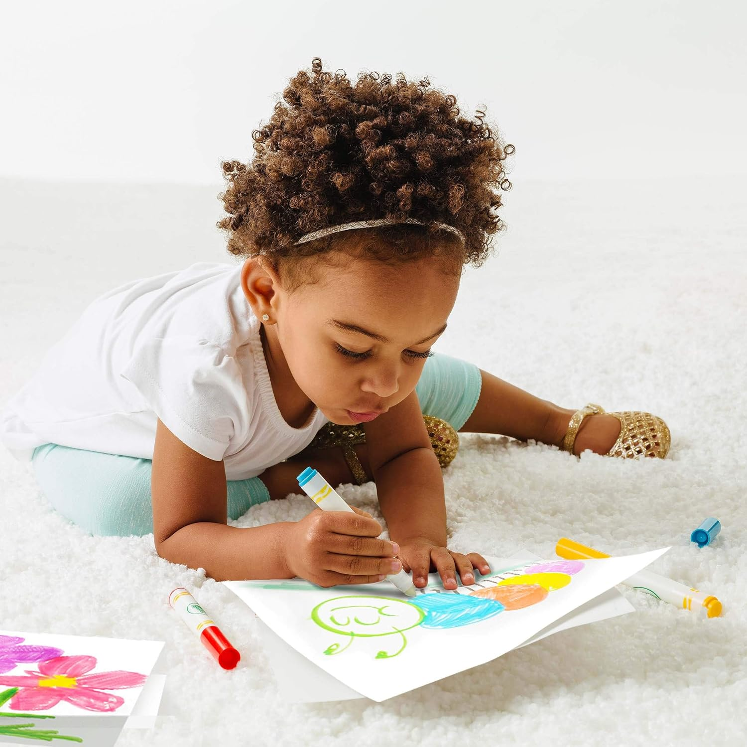 Crayola Color Wonder Mess Free Coloring 10 Classic Markers image number 5