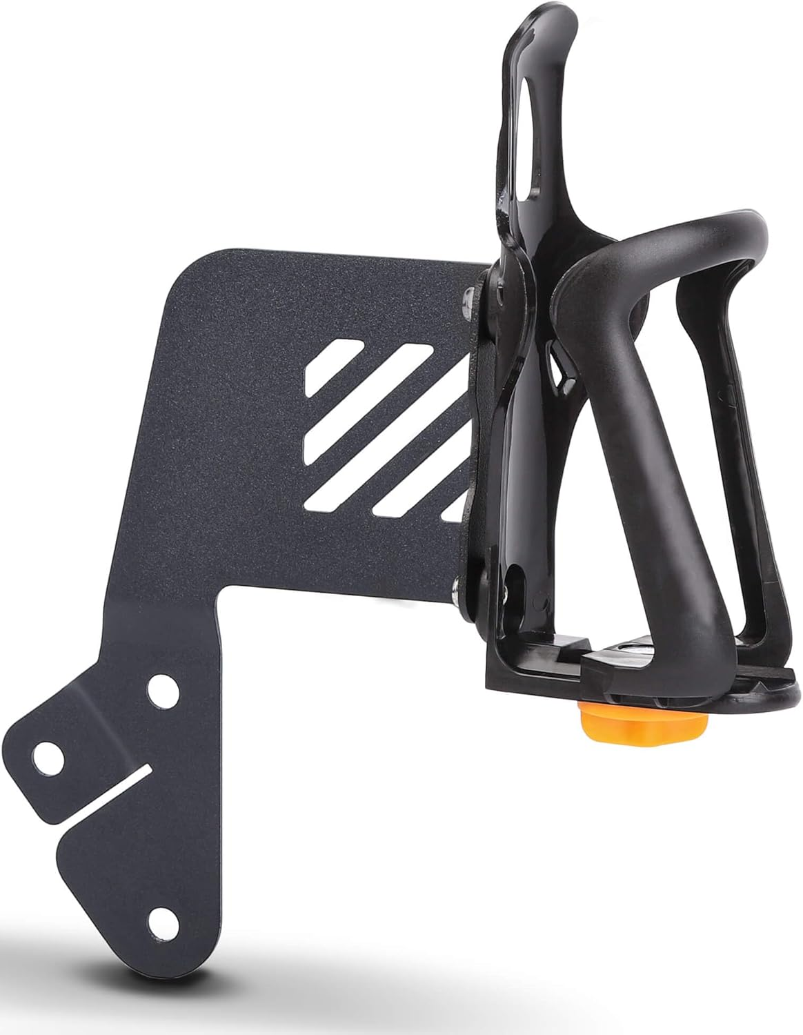 Savadicar Door Cup Holder Compatible with Jeep Wrangler (JL) & Gladiator (JT) 2018-2024, Fit Standard Bottles 2.2 to 3.1 Inch, Extension Accessories for Jeep, Right Side, Black