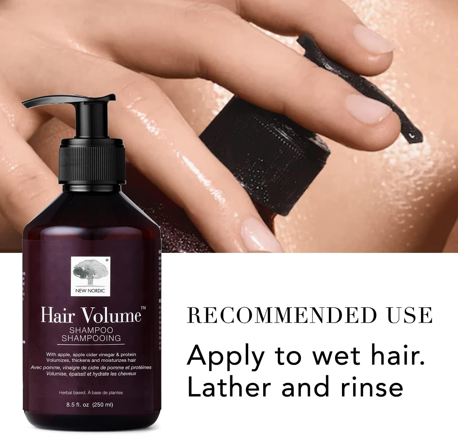 New Nordic Hair Volume Hair Shampoo 250 Ml image number 1