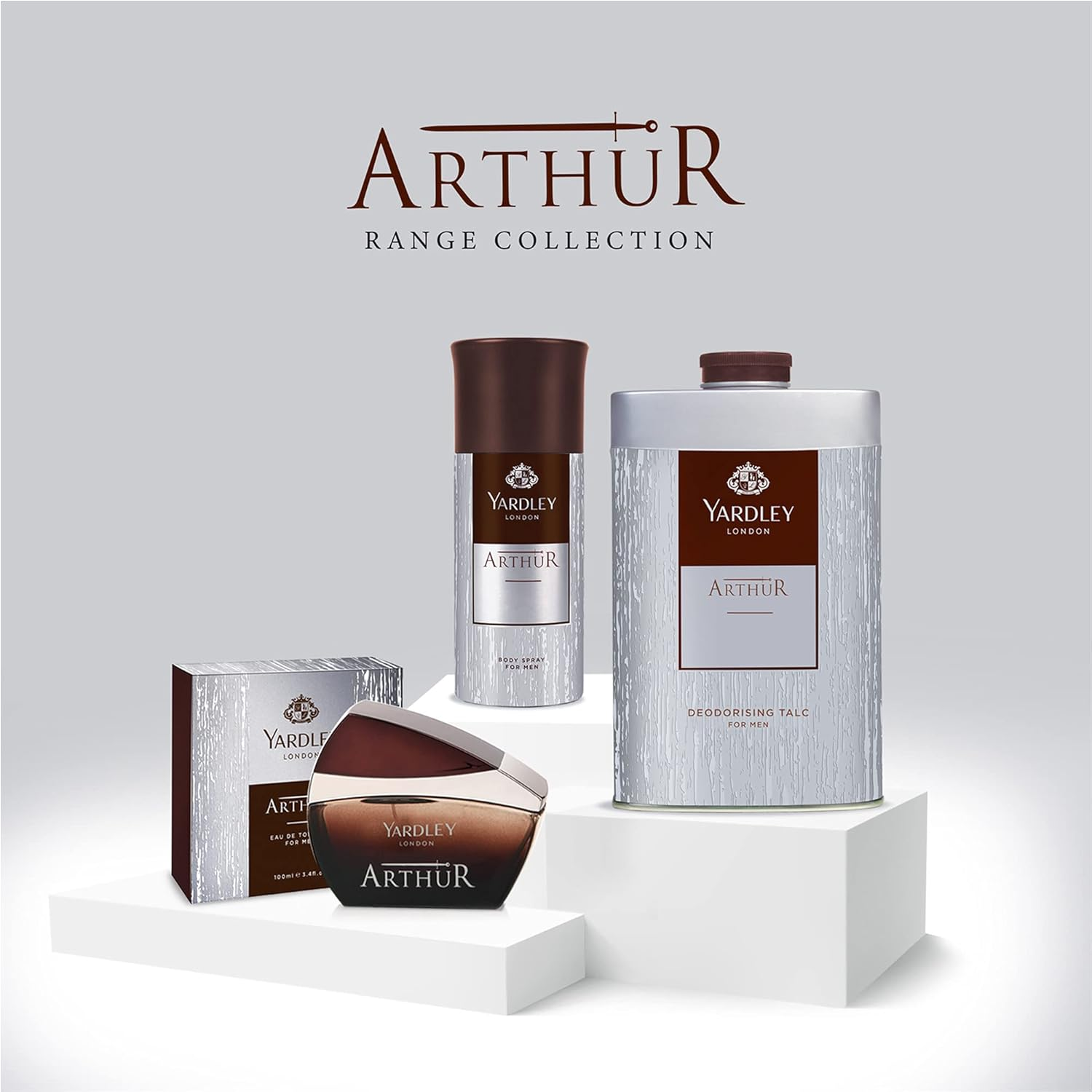 Yardley London Arthur Body Spray for Men 150 Ml image number 1