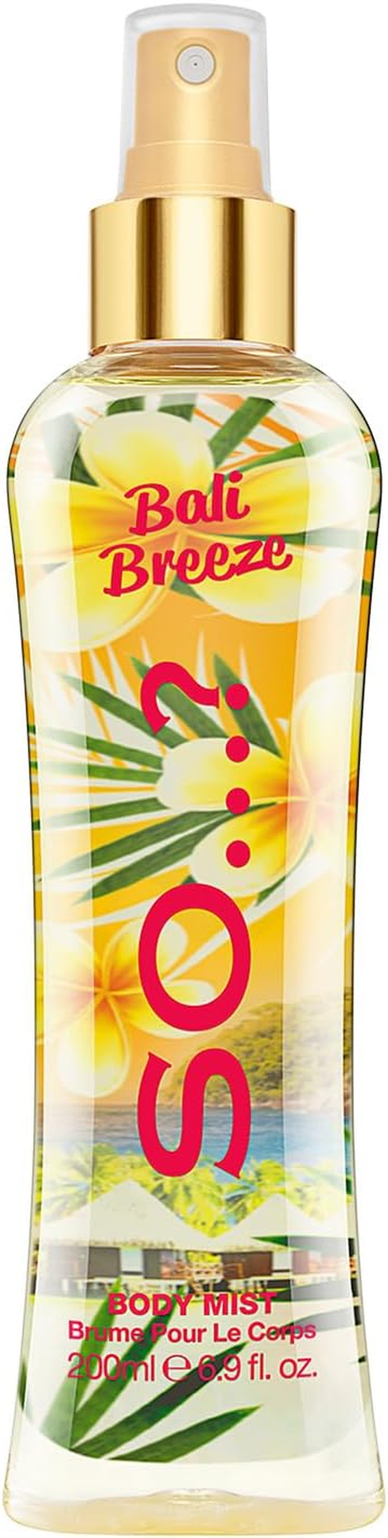 So...? Summer Escapes Bali Breeze Body Mist &ndash; 200Ml Fragrance Spray &ndash; Tropical Scent with Coconut, Pineapple, and Orange Blossom &ndash; Long-Lasting and Refreshing &ndash; Cruelty-Free & Vegan image number 1