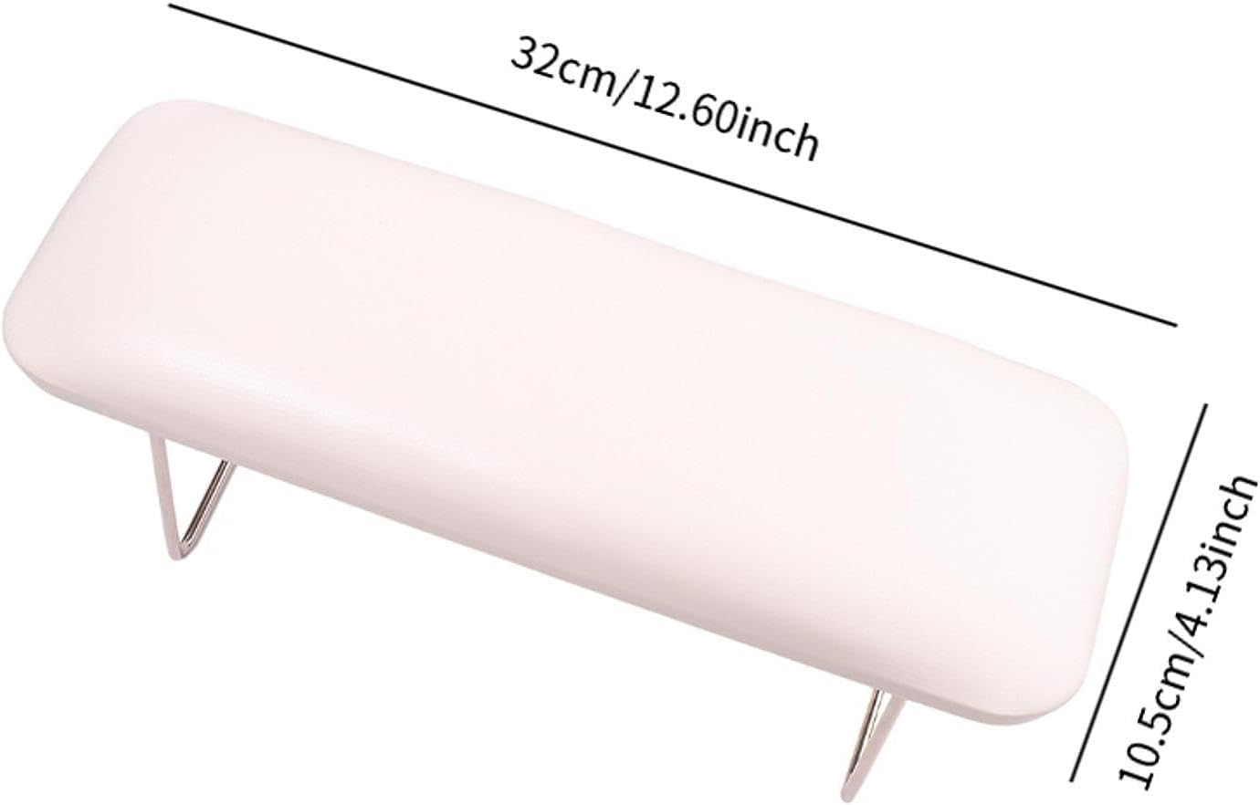 Leeqinersw Hand Rest for Nails, Cushion Stand for Manicure, Table Station Tool, White image number 2