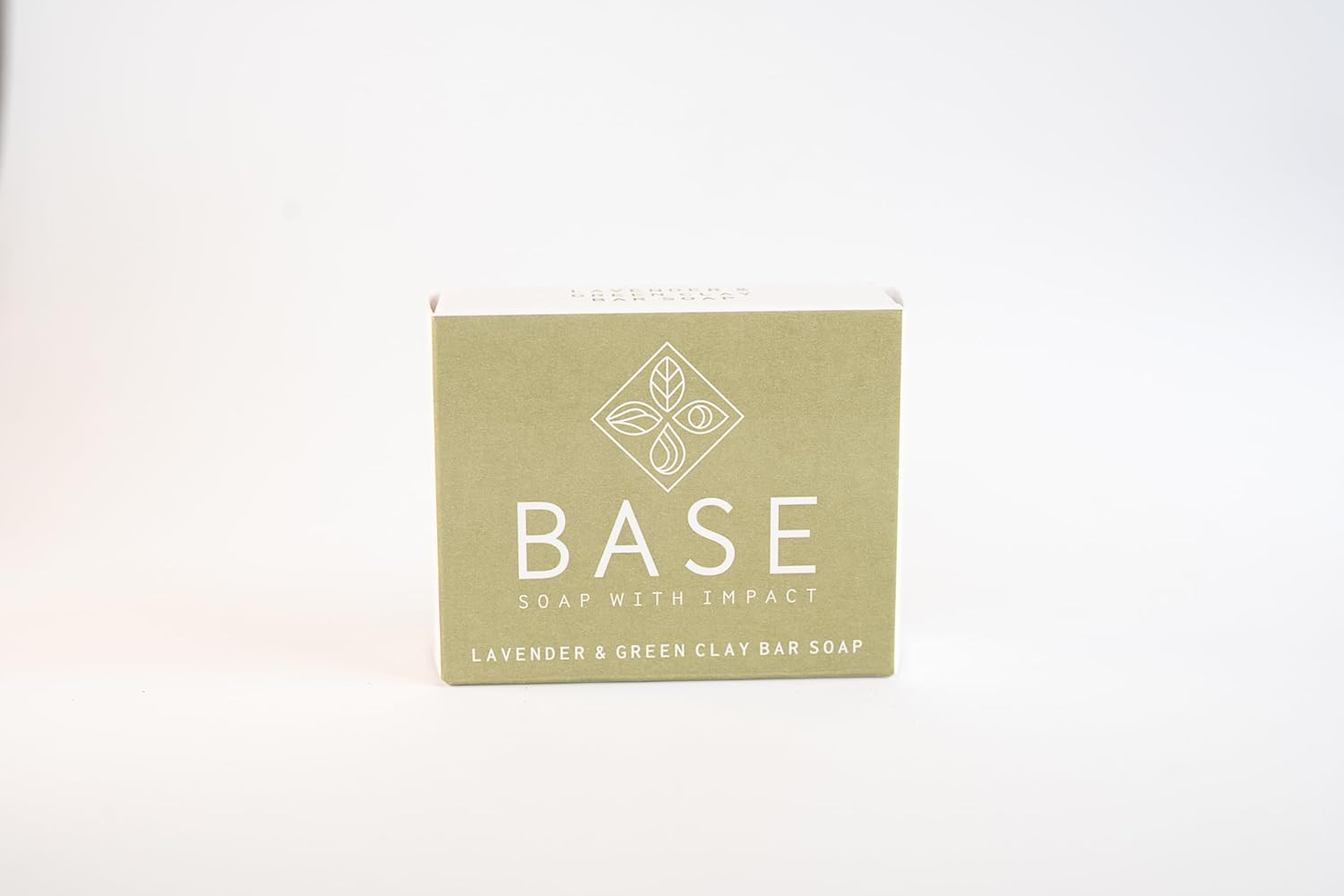 Base - Soap with Impact - 10 Pack Lavender and Green Clay Soap Bar, 132G Pack of 10 image number 6