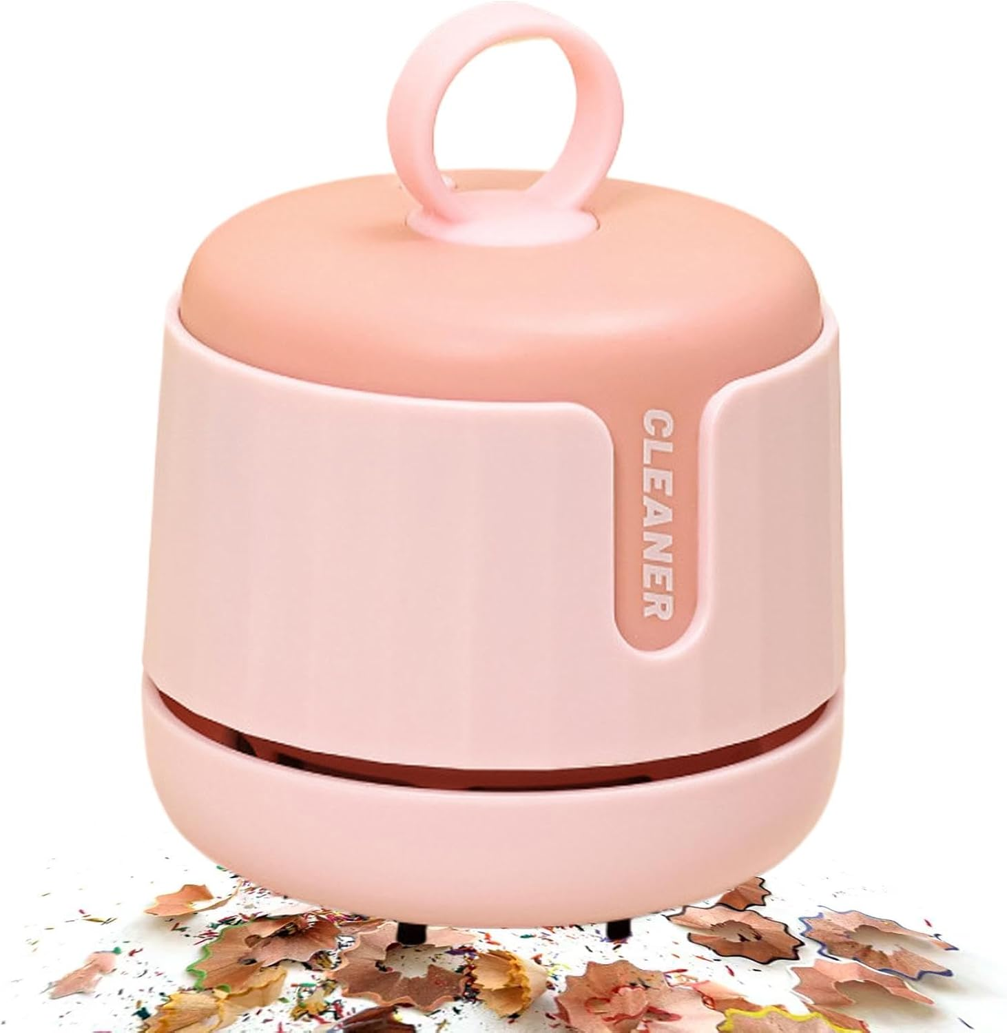 Dust Cleaner - Desktop Cleaners | USB Cleaner for Desks | USB Rechargeable Portable Dust Cleaner | 360 Degree Rotating Picking up Crumbs Cleaner with Soft Bristles for Study Room, Classroom image number 1