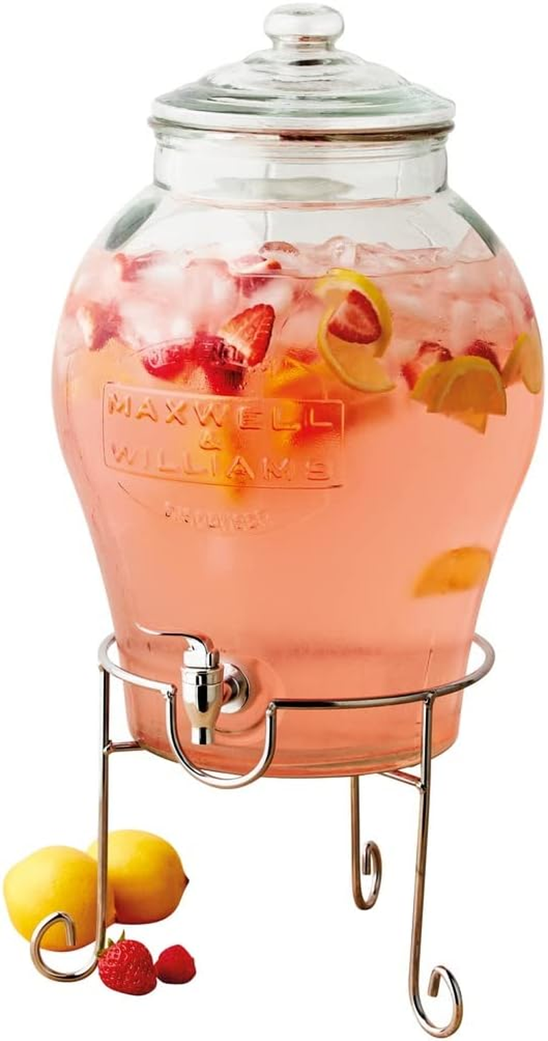 Maxwell & Williams Olde English Drink Dispenser with Stand 11L Gift Boxed