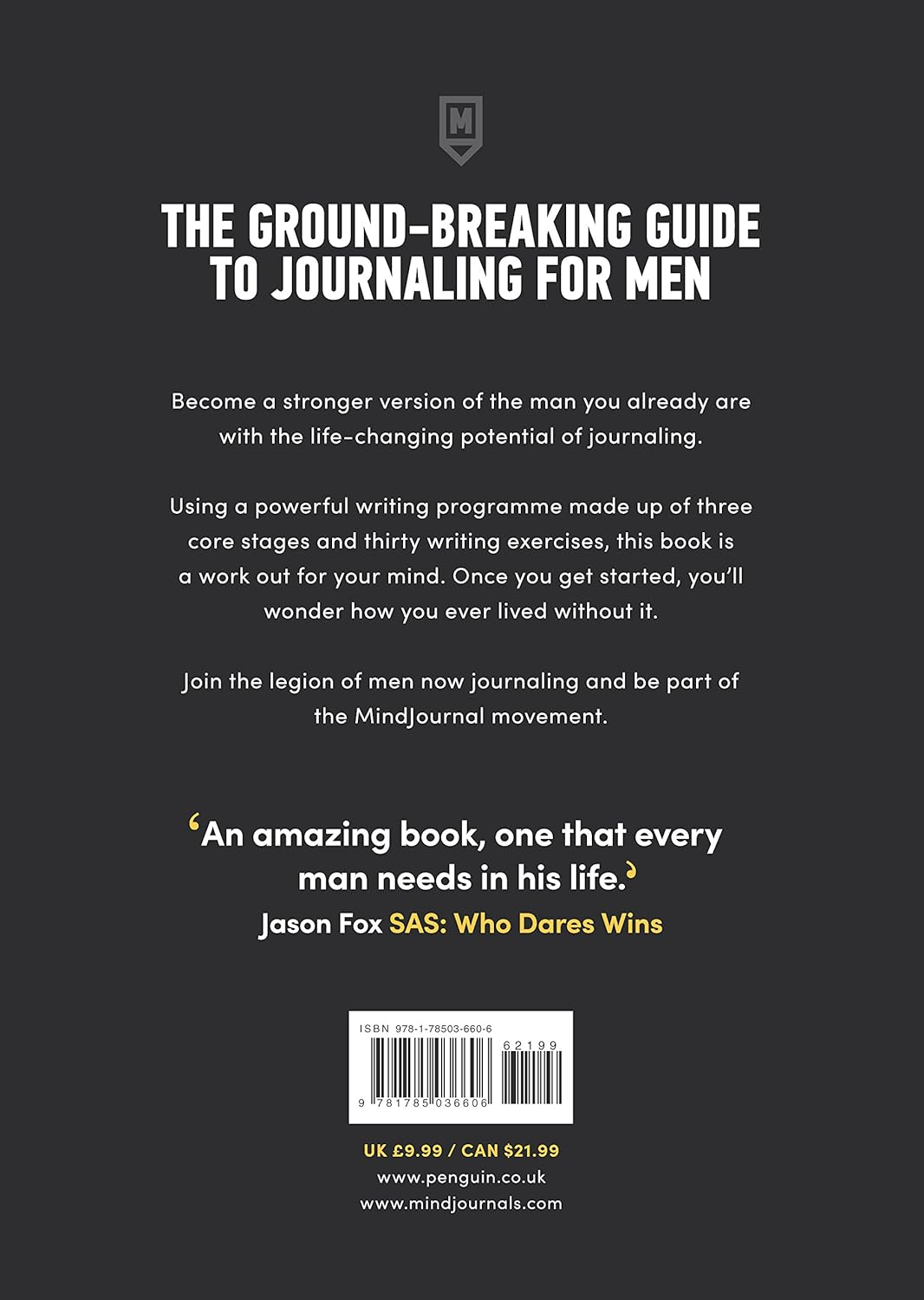 Mindjournal: This Book Will Make You Stronger - the Guide to Journalling for Men