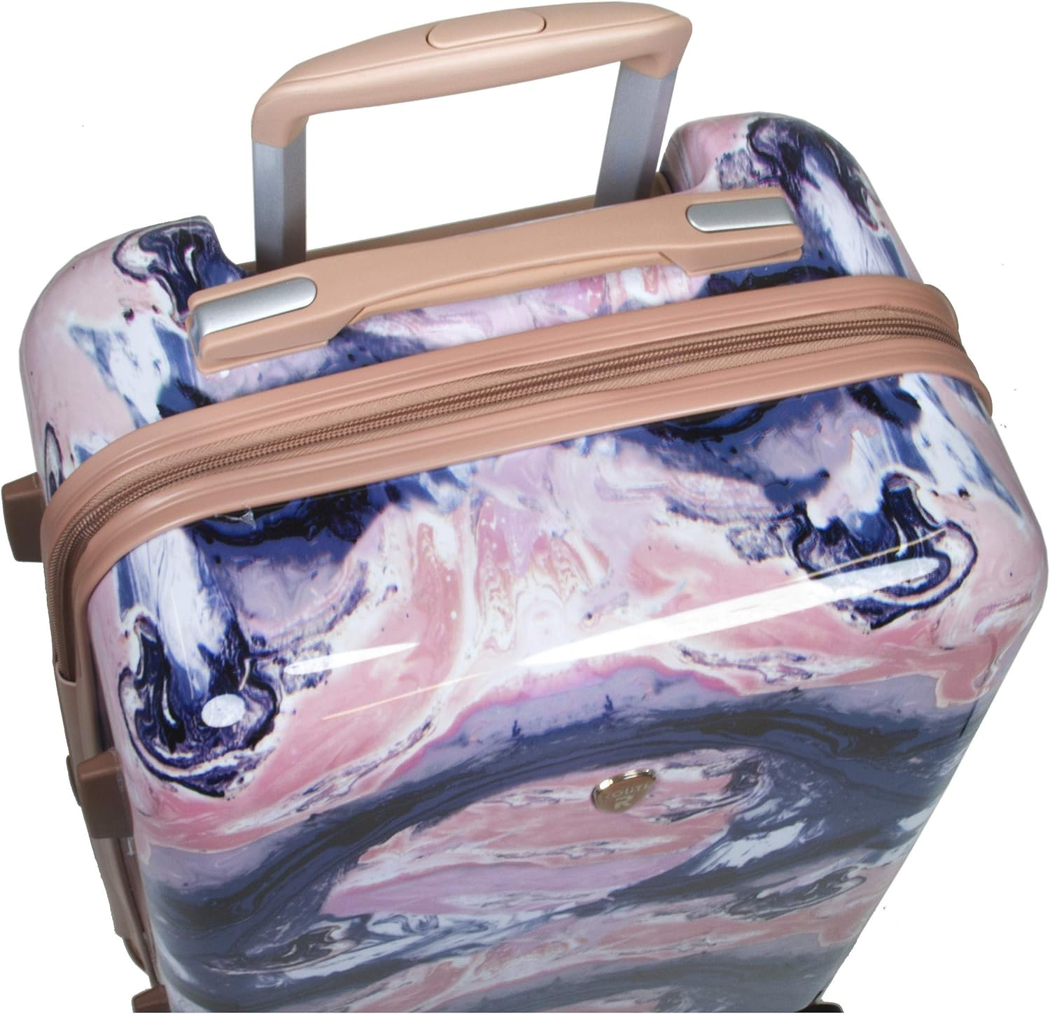 Rolite Marble Hardside 3-Piece Spinner Luggage Set