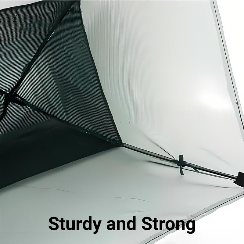 AIMALL Plant Protection Cover PE Material 35.8X37.4In & 39.8X41.3In Insect-Proof Mesh Greenhouse Tent with Zipper for Vegetable Seedlings Garden Use image number 4