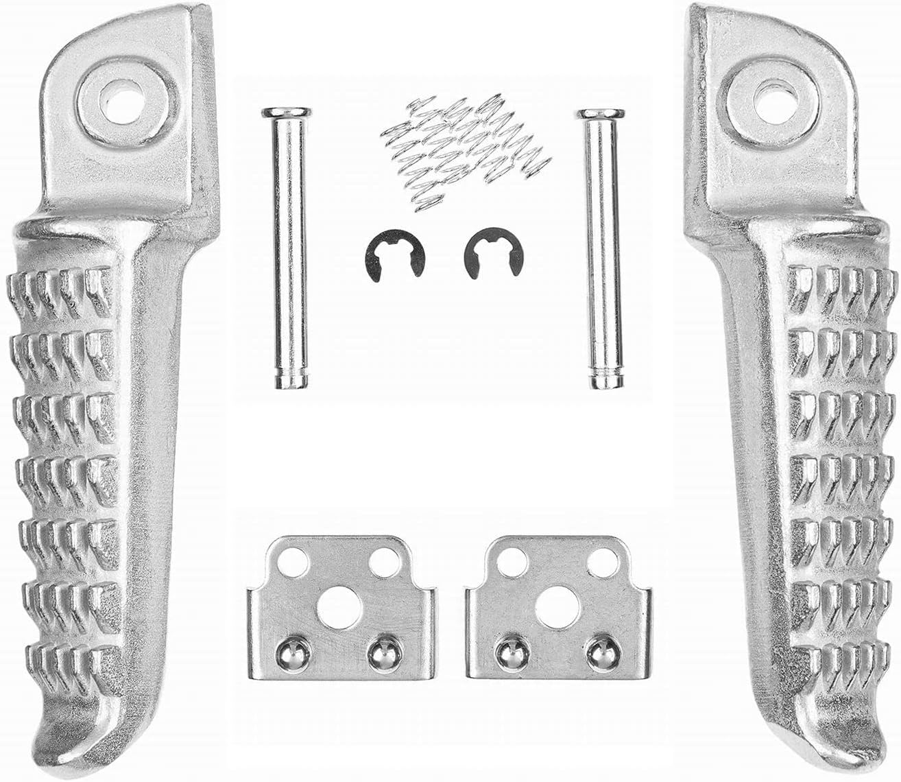 Kawasaki Motorcycle Footpeg Front Foot Pegs Footrest for Kawasaki Ninja ZX-10R ZX-14 ZX6R ZX9R ZX12R ZX636 EX650 650R KLE650 Z1000SX ZZR1200 GTR1400 ZZR1400