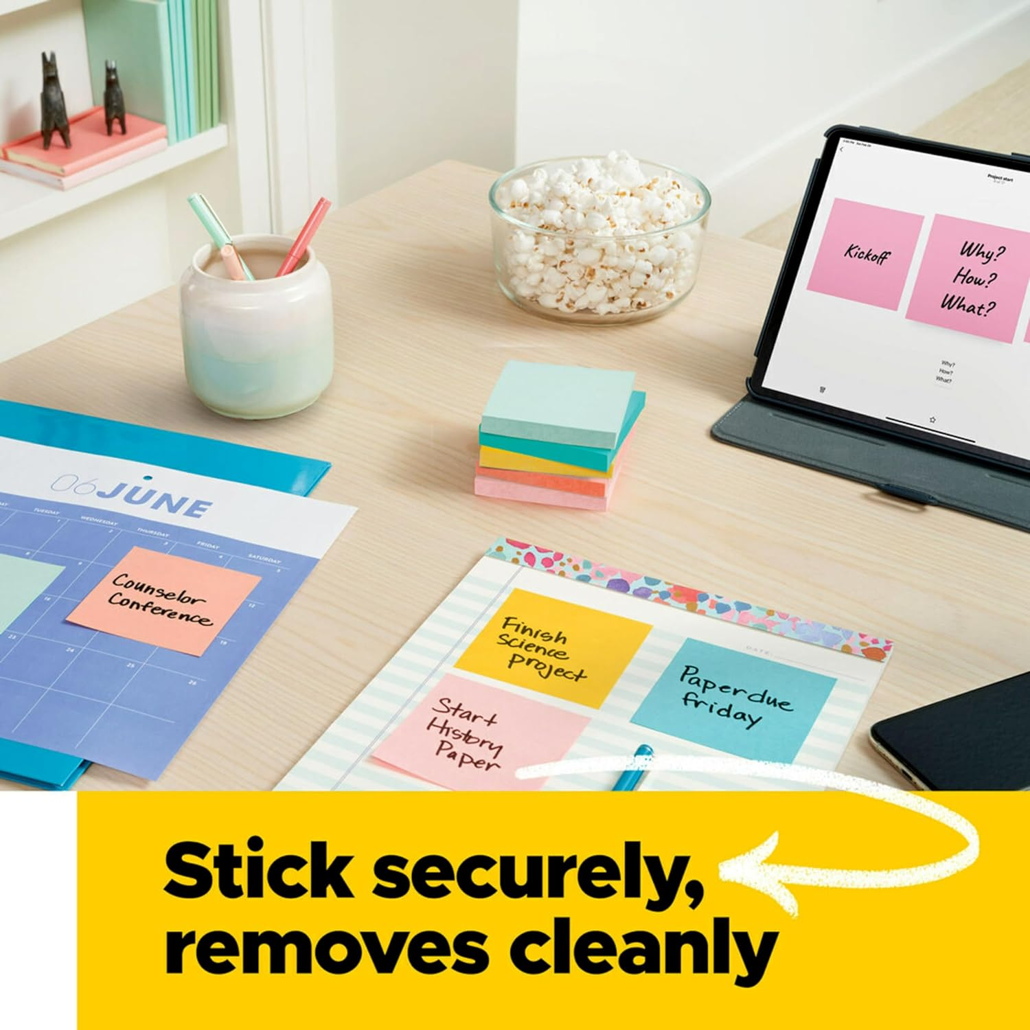 Post-It FBA- 233819 Notes, Marseille Collection, 76 X 127 Mm