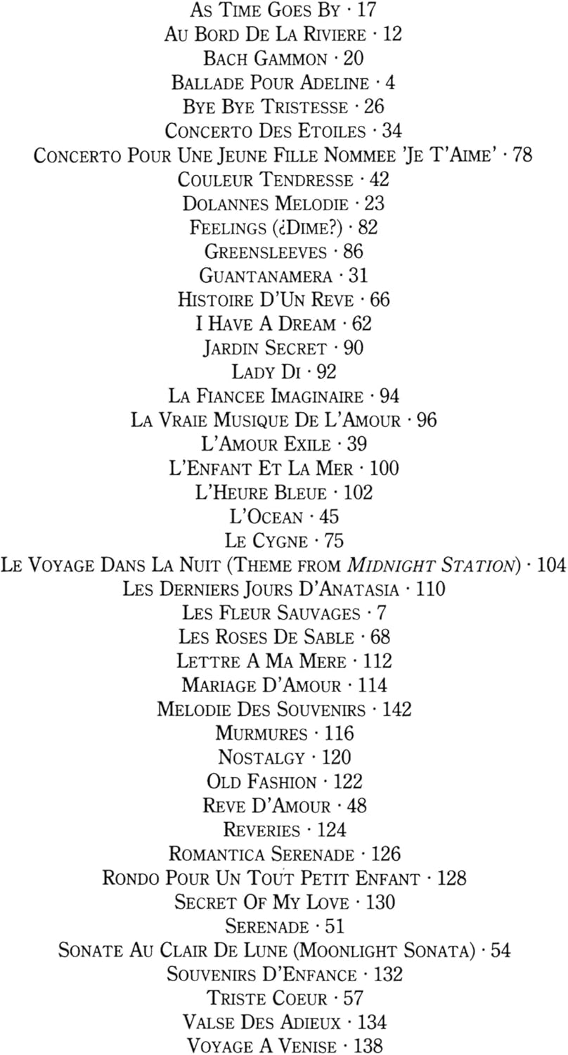 Music Sales America Richard Clayderman Anthology Book: Piano Solo image number 2