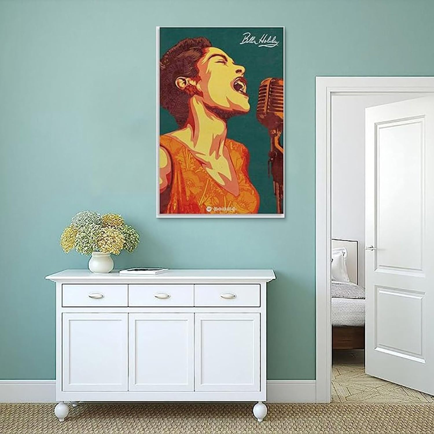 B0D4DT1K1P Poster Canvas Painting Wall Art Picture Home Decor Print for Bedroom Living Room Dorm Study Bar Office 16X24Inch(40X60Cm) Unframe-Style image number 4